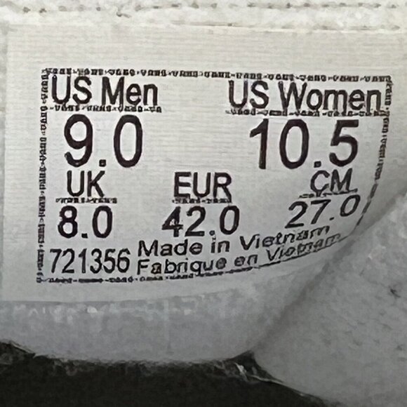 VANS Mens Sk8-Hi Skateboarding Shoes Navy Men's Sz 9 Women's Sz 10.5 Sneakers - Picture 10 of 10